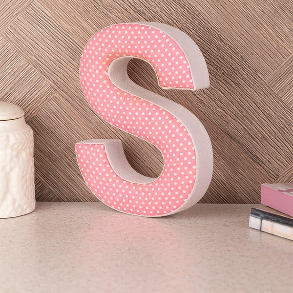 Buy Wall Accents - Alphabet S Polka Wall Accent at Vaaree online