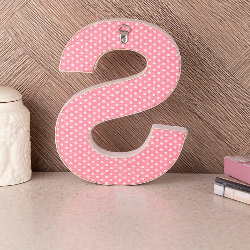 Buy Alphabet S Polka Wall Accent Wall Accents from Vaaree