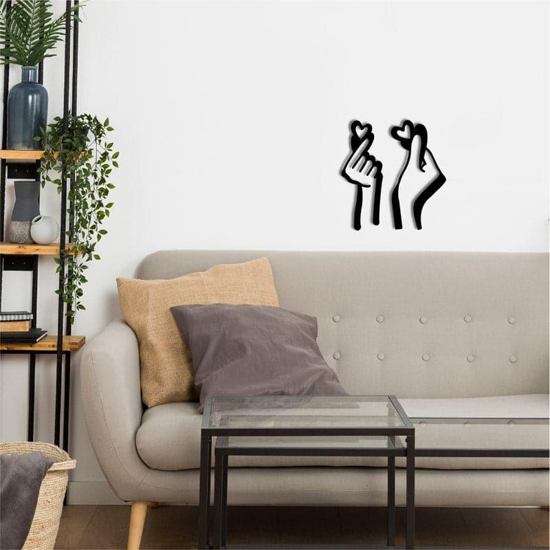 Buy Amour Couple Wall Accent Wall Accents from Vaaree