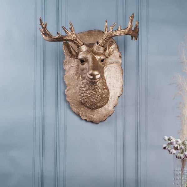 Wall Accents - Antelope Wall Mounted Showpiece
