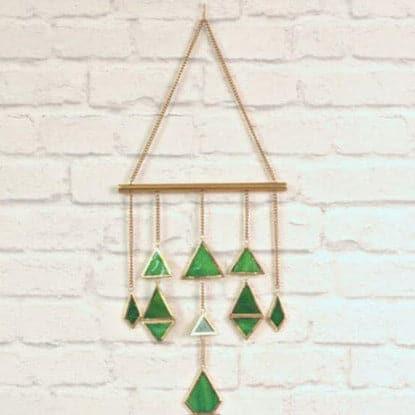 Wall Accents - Bendora Suncatcher Wall Hanging - Green