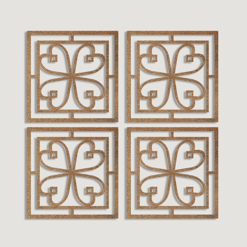 Wall Accents - Catie Wall Decor - Gold