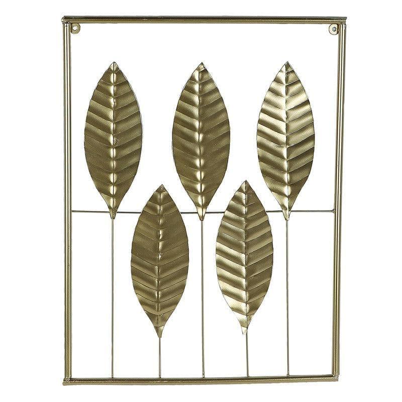 Wall Accents - Cecile Leaf Wall Accent - Set Of Three