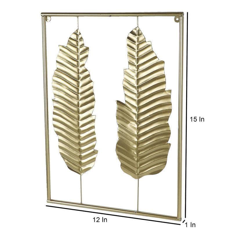 Wall Accents - Cecile Leaf Wall Accent - Set Of Three