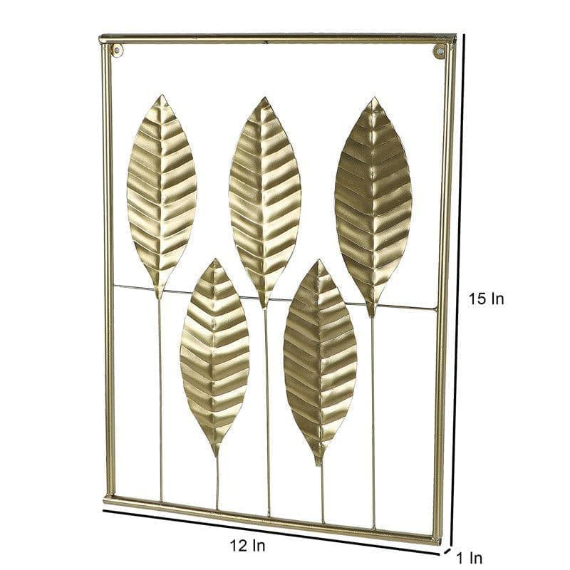 Wall Accents - Cecile Leaf Wall Accent - Set Of Three