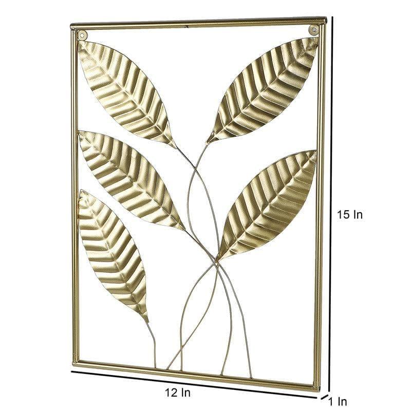 Wall Accents - Cecile Leaf Wall Accent - Set Of Three