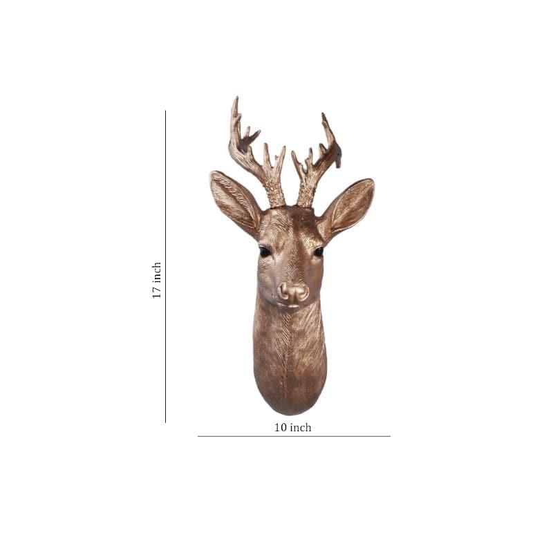 Buy Chamois Wall Mounted Showpiece Wall Accents from Vaaree