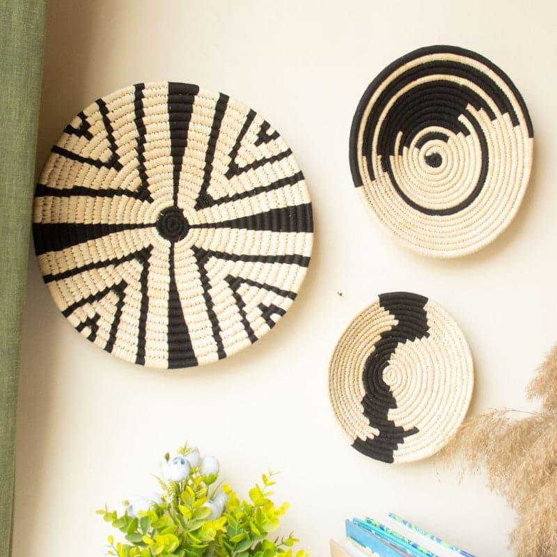 Wall Accents - Delva Natural Fiber Wall Accent - Set Of Three