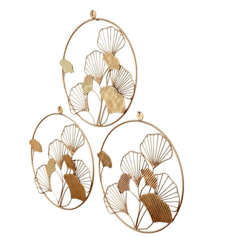 Buy Eshita Flora Wall Accent - Set Of Three Wall Accents from Vaaree