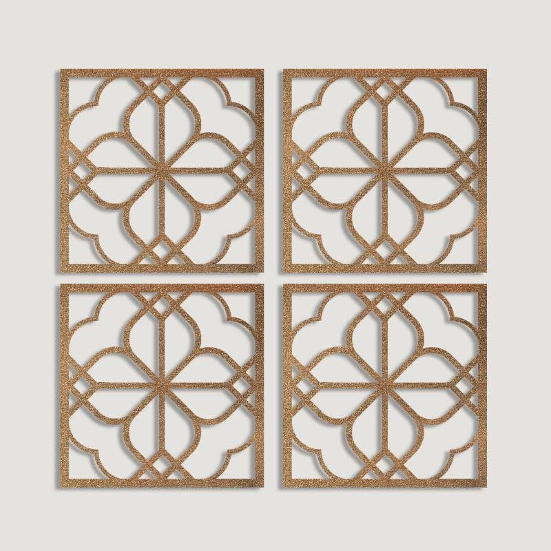 Wall Accents - Florum Wall Decor - Gold