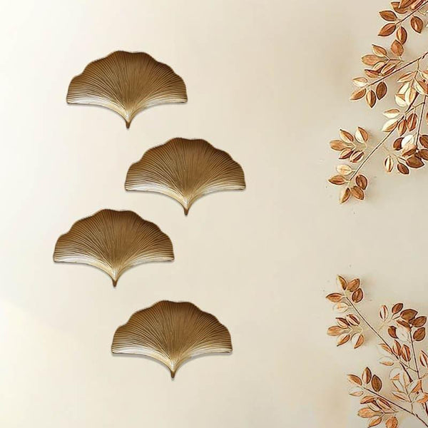 Wall Accents - Flowery Wall Decor - Set Of Four