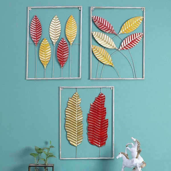 Wall Accents - Foliage Fora Wall Accent - Set Of Three