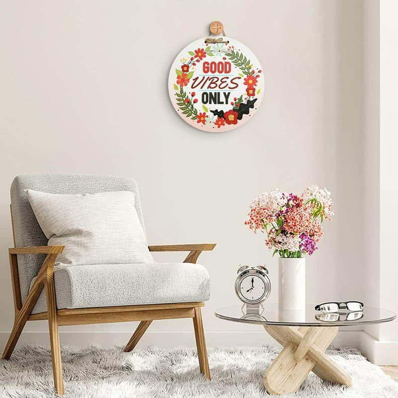 Wall Accents - Good Vibes Glam Wall Hanging