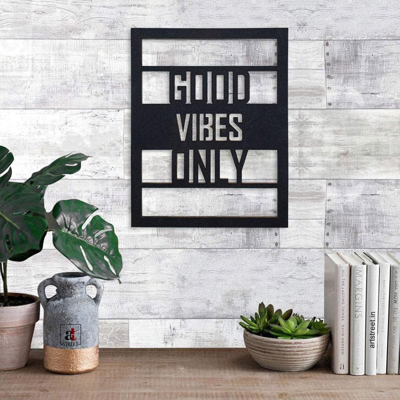 Buy Good Vibes Only Cutout Wall Accent Wall Accents from Vaaree