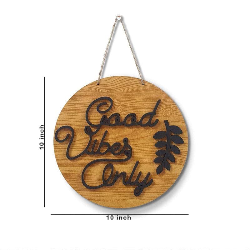 Wall Accents - Good Vibes Only Wall Art