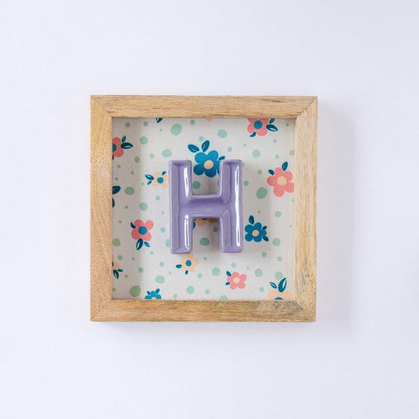 Wall Accents - (H) Mini Mottled Mono Wall Hanging - Purple
