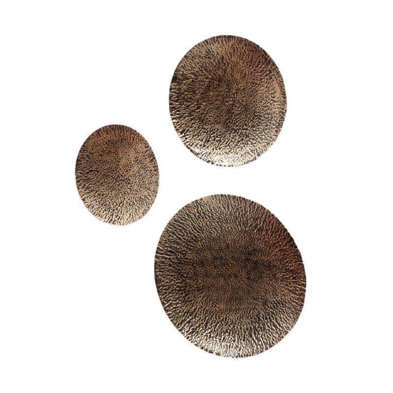 Wall Accents - Hamo Dot Hammered Wall Accent - Set Of Three