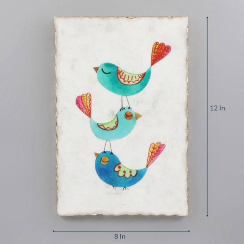 Buy Happy Birdies Wall Accent Wall Accents from Vaaree