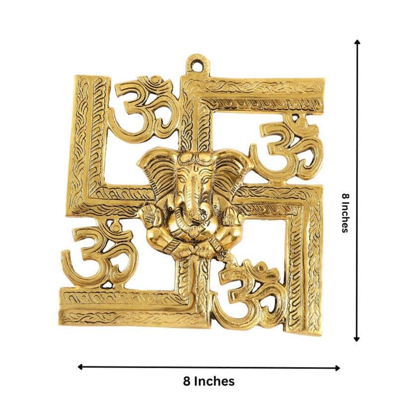 Wall Accents - Holy Swastika Om Wall Accent