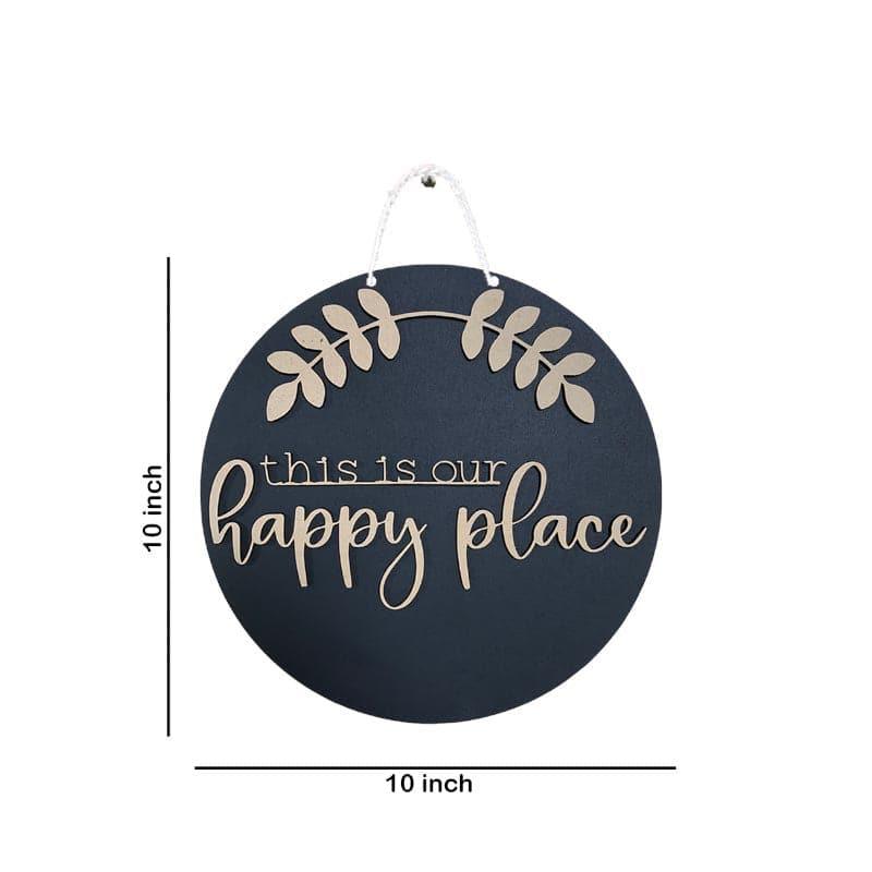 Wall Accents - Home Is A happy Place Wall Decor