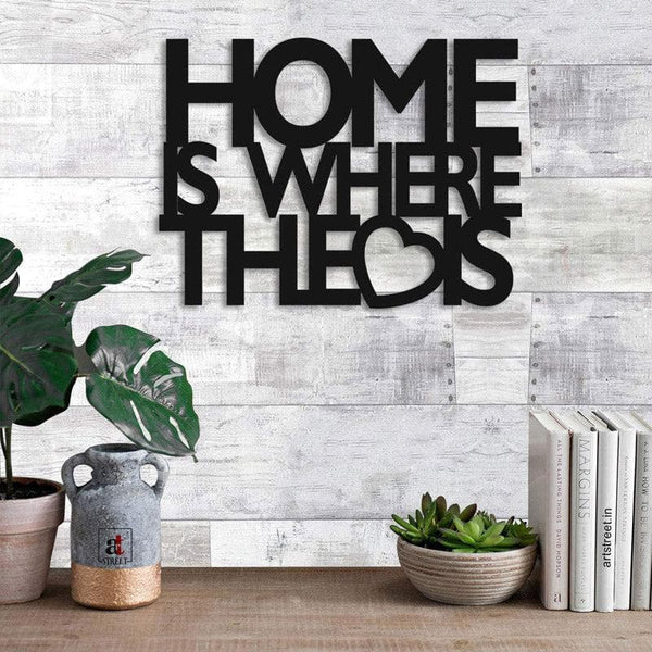 Wall Accents - Home Is Where Love Is Wall Accent - Set Of Two