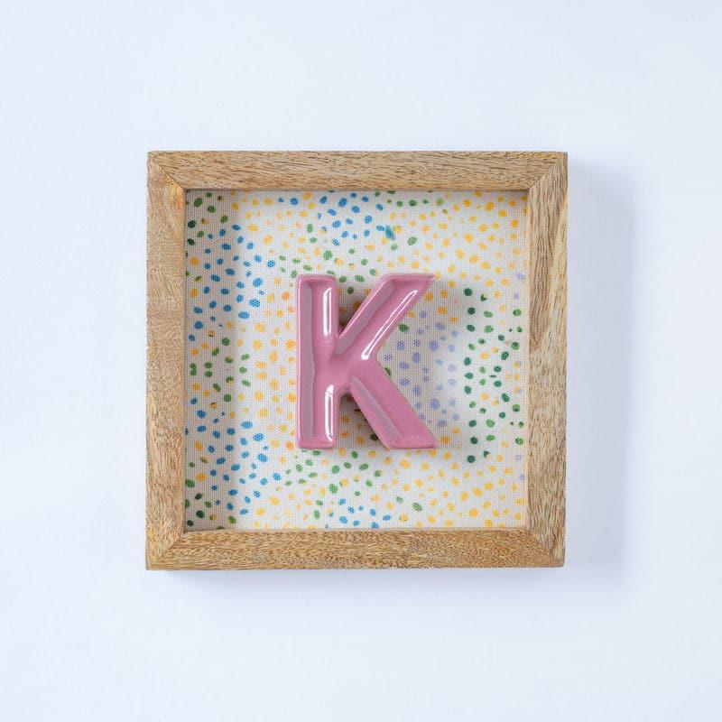 Buy (K) Mini Mottled Mono Wall Hanging - Pink Wall Accents from Vaaree