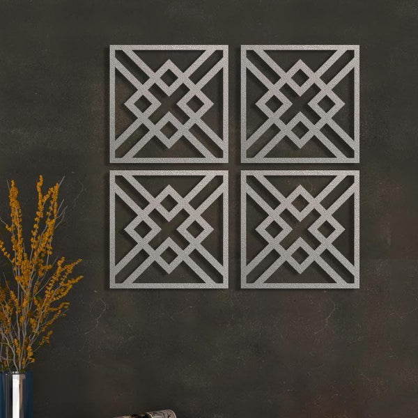 Wall Accents - Lavvey Wall Decor - Silver