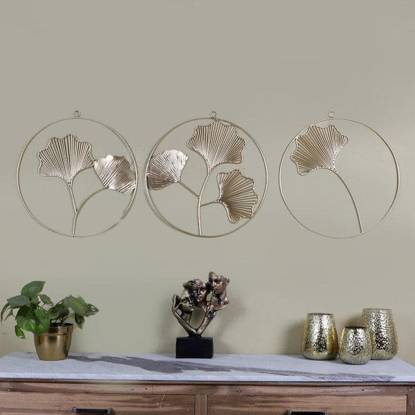 Wall Accents - Leafo Lam Wall Accent - Set Of Three