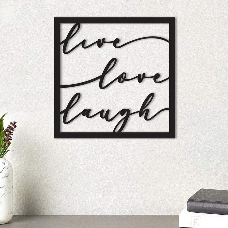 Buy Live Love Laugh Wall Art Wall Accents from Vaaree