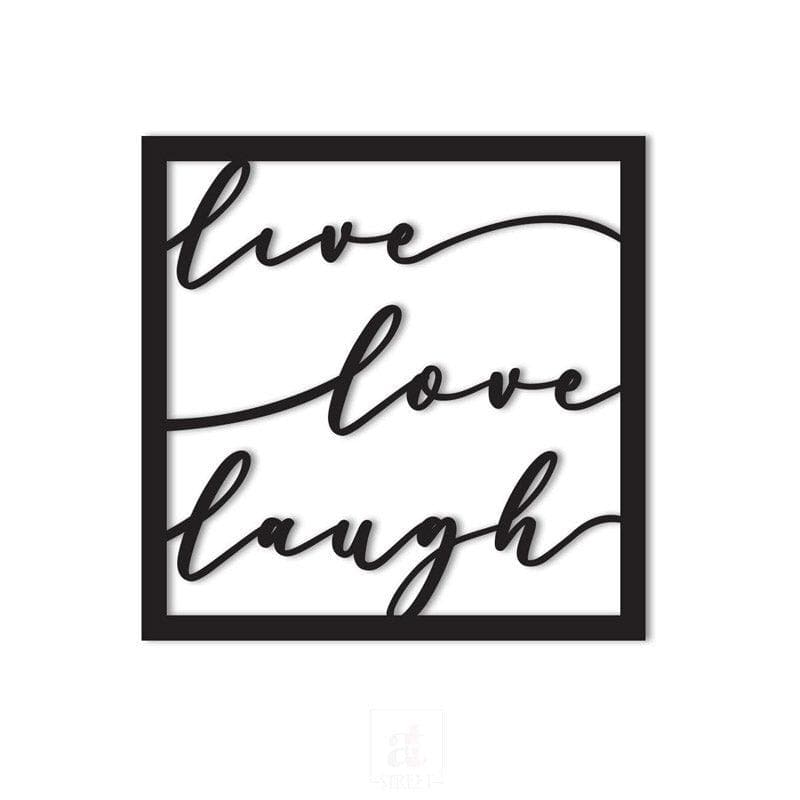 Wall Accents - Live Love Laugh Wall Art