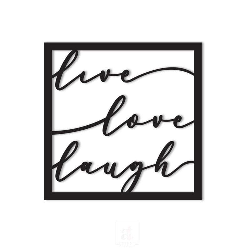 Buy Live Love Laugh Wall Art Wall Accents from Vaaree