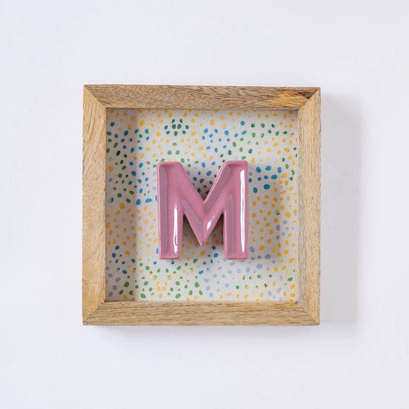 Buy (M) Mini Mottled Mono Wall Hanging - Pink Wall Accents from Vaaree