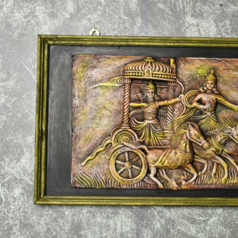 Buy Mahabharatha Legend Wall Accent Wall Accents from Vaaree