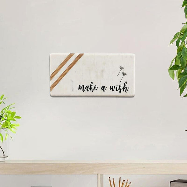 Wall Accents - Make A Wish Marble Wall Accent