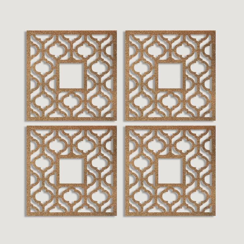 Wall Accents - Mazika Wall Decor - Gold