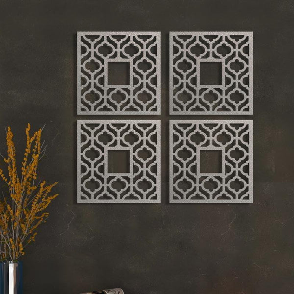 Wall Accents - Mazika Wall Decor - Silver