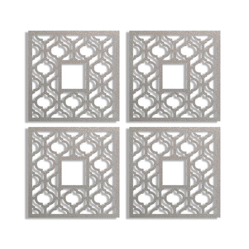 Wall Accents - Mazika Wall Decor - Silver