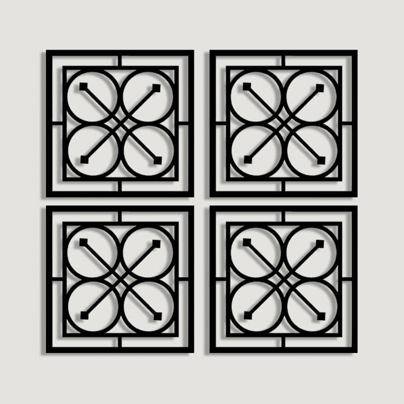 Wall Accents - Musiyo Wall Decor - Black