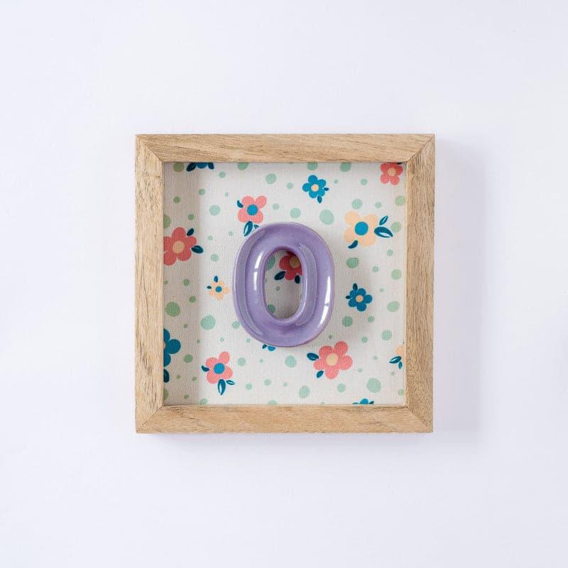 Buy (O) Mini Mottled Mono Wall Hanging - Purple Wall Accents from Vaaree