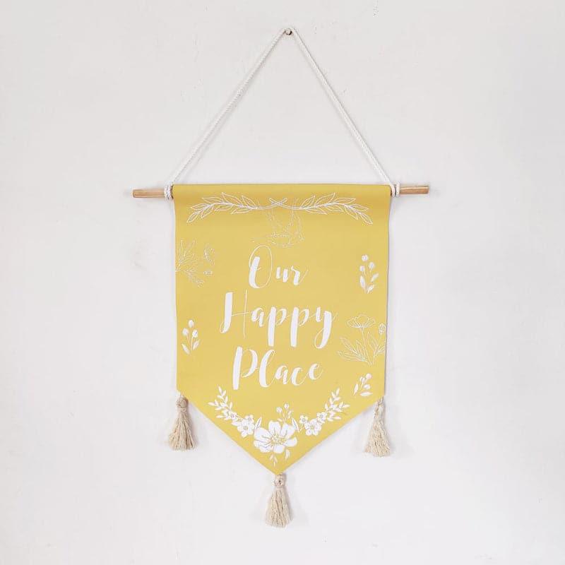 Wall Accents - Our Happy Place Wall Hanging