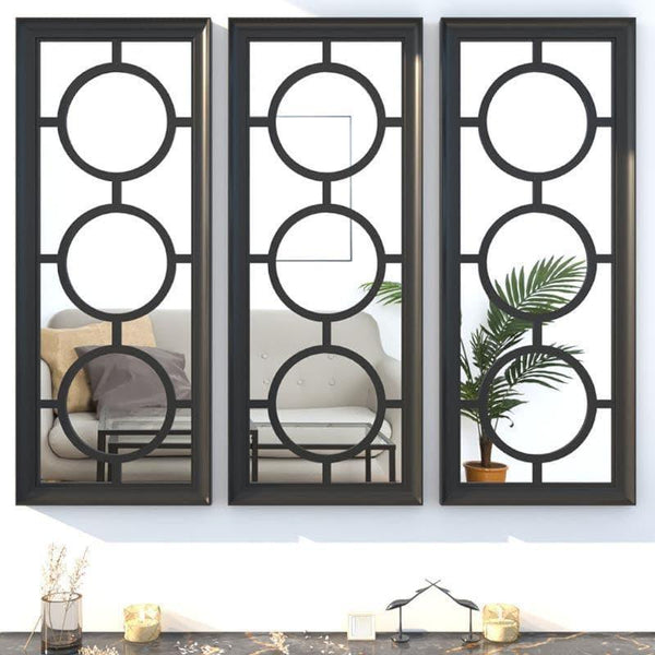 Wall Accents - Phoenix Decorative Wall Accent (Black) - Set Of Three