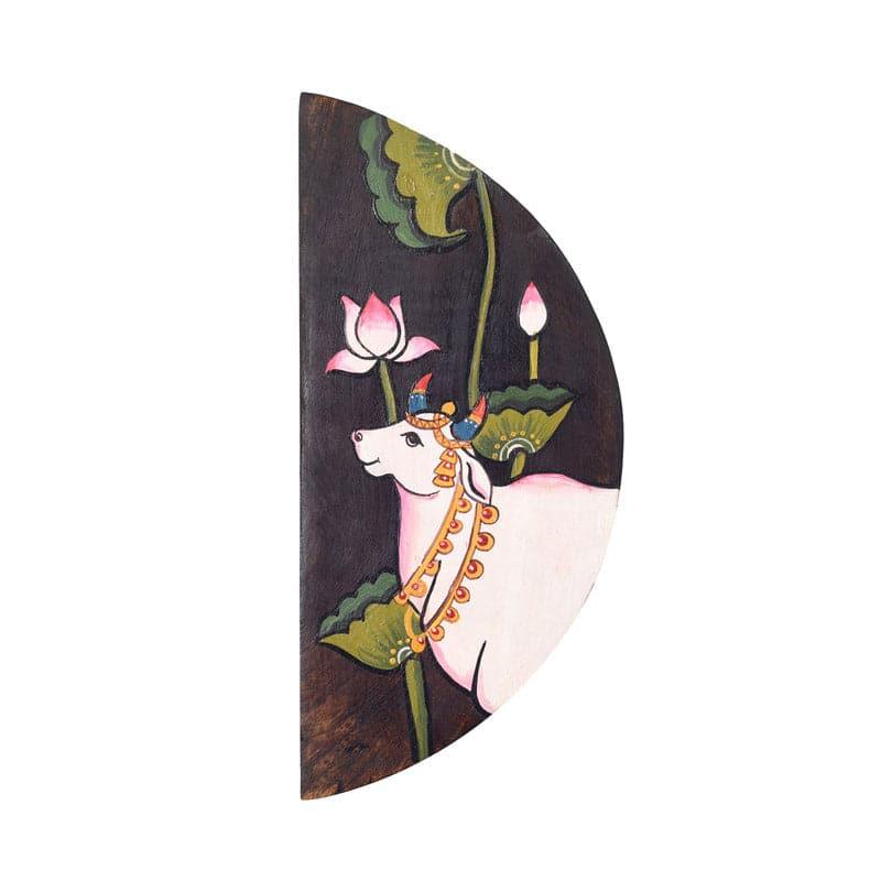 Buy Pichhwai Nandi Wall Accent - Set Of Two Wall Accents from Vaaree