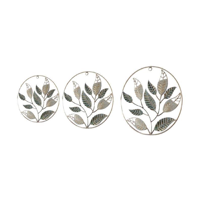 Wall Accents - Pristine Planta Wall Accent - Set Of Three