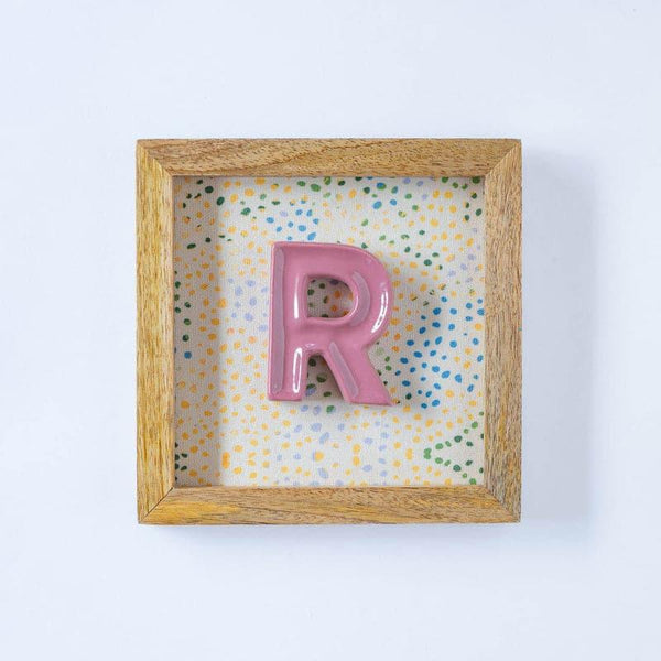 Wall Accents - (R) Mini Mottled Mono Wall Hanging - Pink