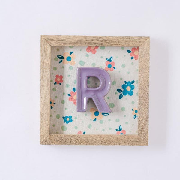 Wall Accents - (R) Mini Mottled Mono Wall Hanging - Purple