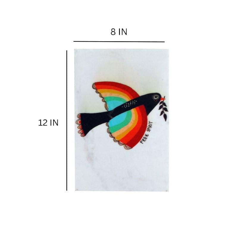 Wall Accents - Rainbow Bird Wall Accent