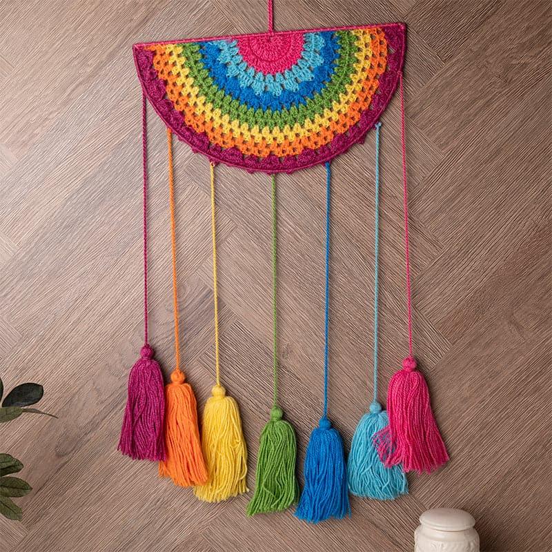 Buy Wall Accents - Rainbow Drip Wall Accent at Vaaree online