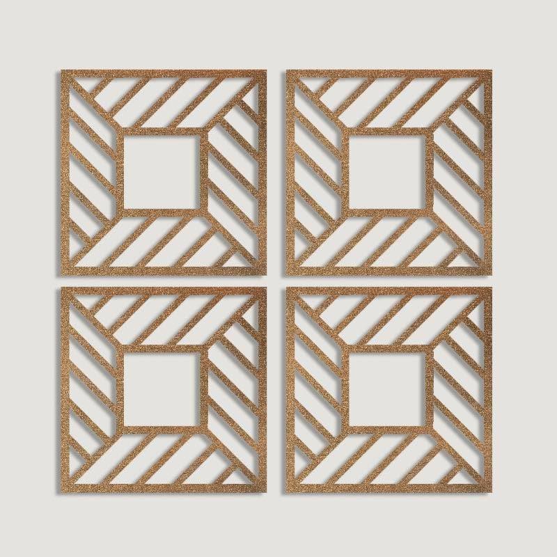 Wall Accents - Rictor Wall Decor - Gold