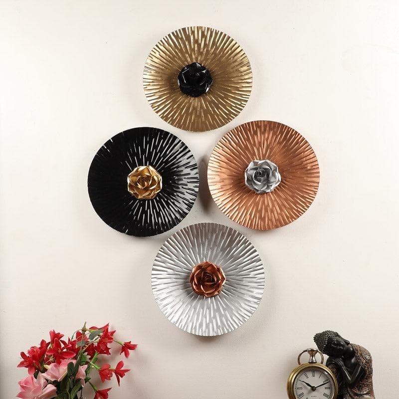 Wall Accents - Rose Roga Wall Accent - Set Of Four