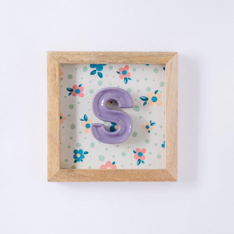 Buy Wall Accents - (S) Mini Mottled Mono Wall Hanging - Purple at Vaaree online